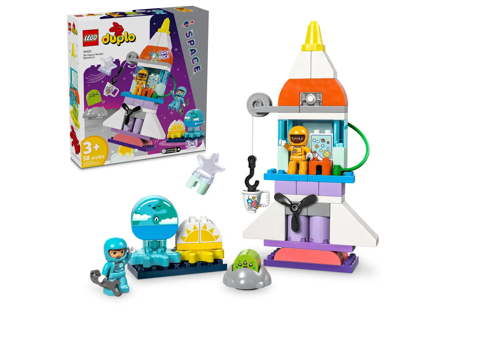 Duplo 3in1 Space Shuttle Adventure