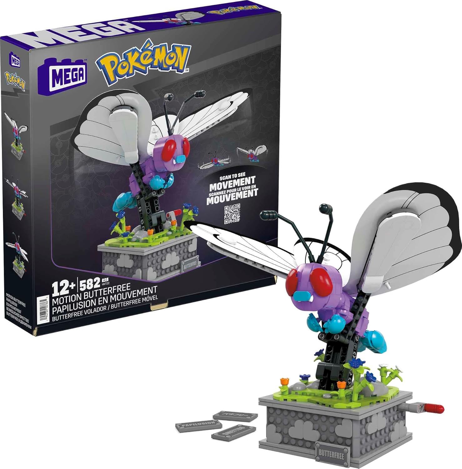 MEGA Pokémon Motion Butterfree