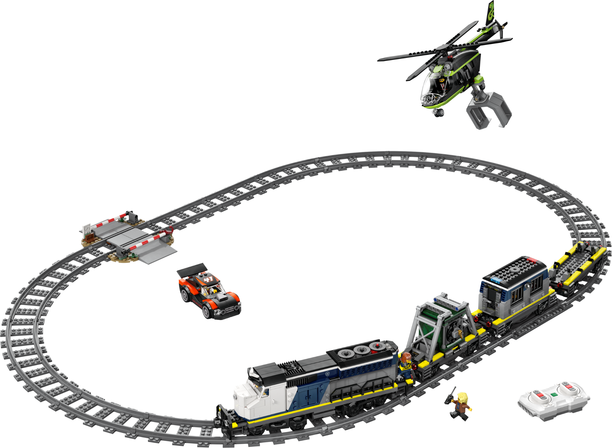 LEGO City Police Train Heist 60508 Electric Locomotive Building