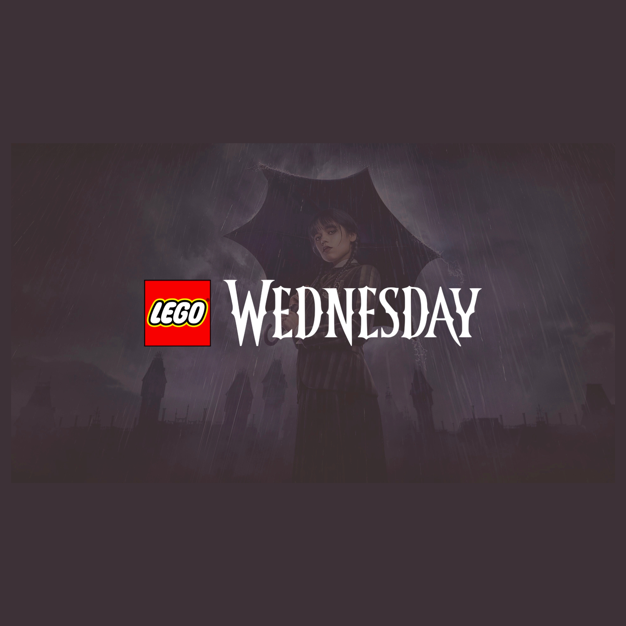 LEGO Wednesday Adams
