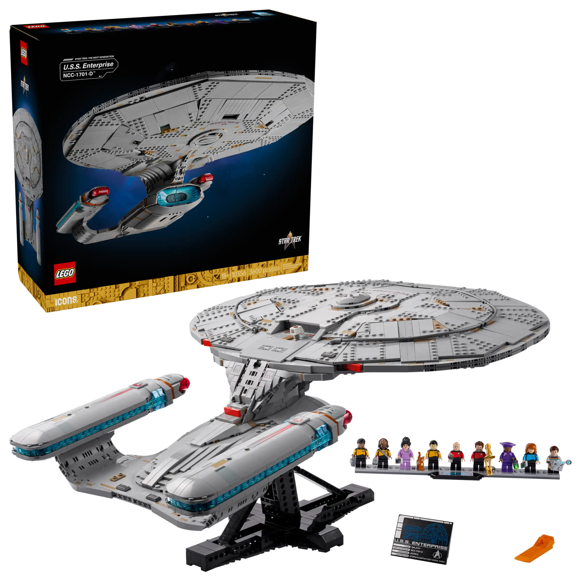 LEGO Icons Star Trek: U.S.S. Enterprise NCC-1701-D™ [PREORDER]