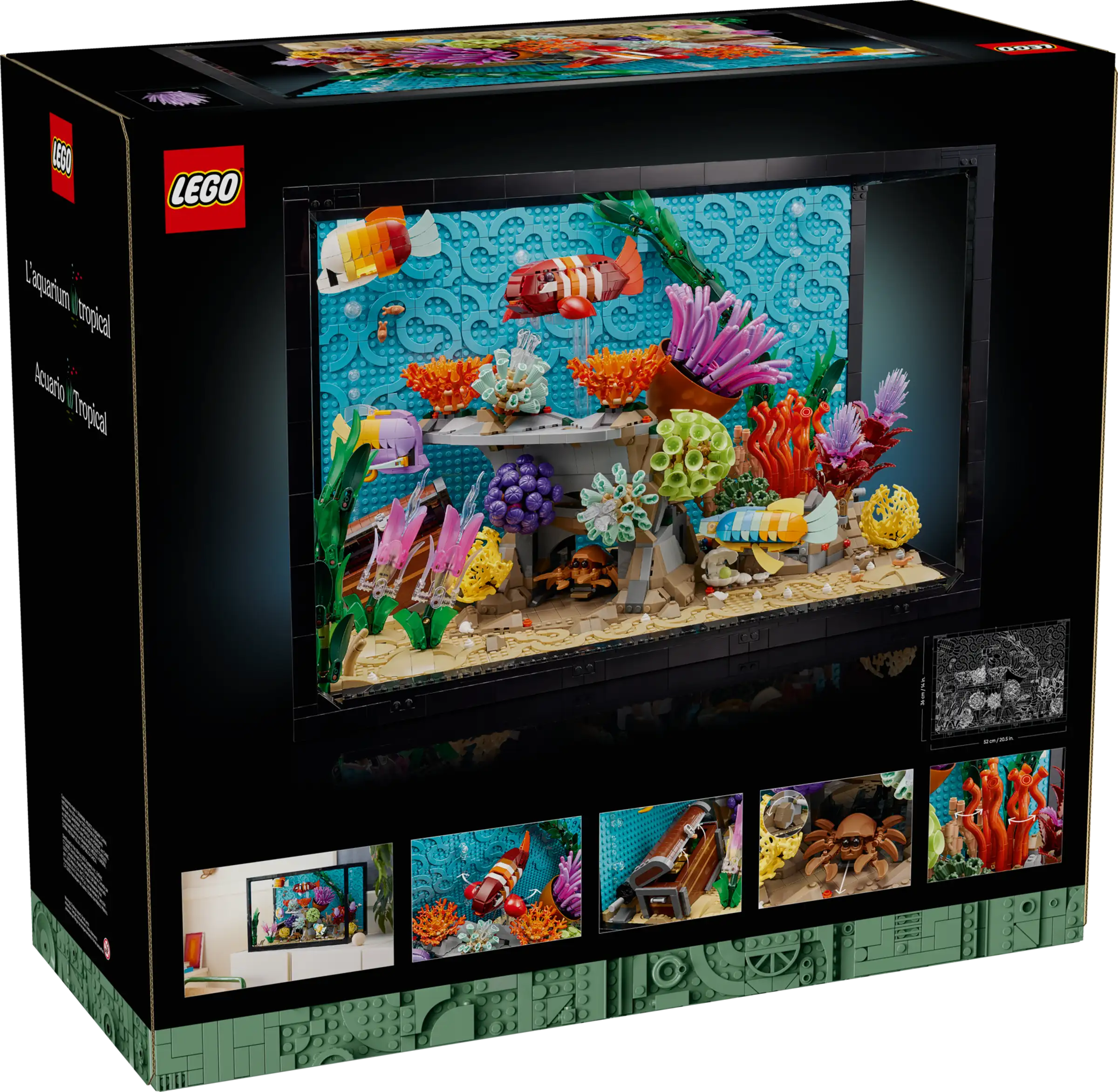 LEGO Icons Tropical Aquarium