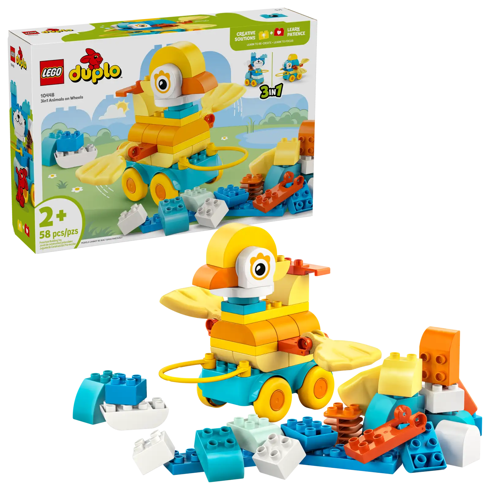 Duplo 3in1 Animals on Wheels