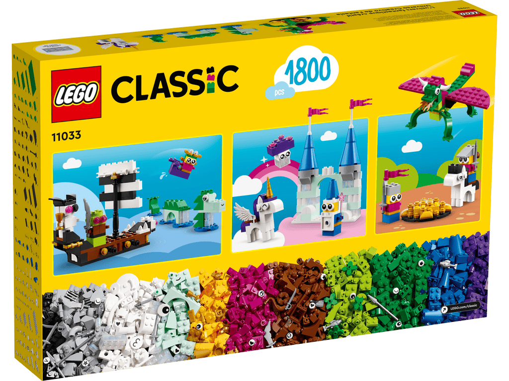 LEGO Creative Fantasy Universe Building Set 1800 Pieces