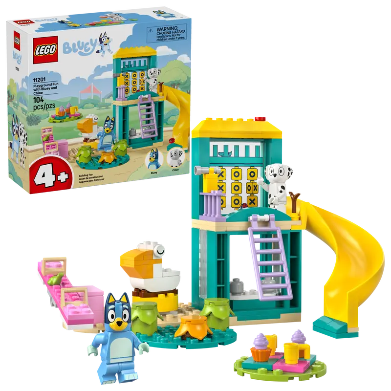 Lego Bluey Playground Fun with Bluey and Chloe