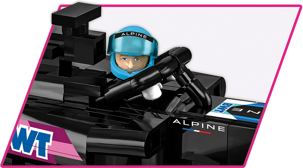 BWT Alpine F1 Team Car A524 Building Block Model 1:26 Scale