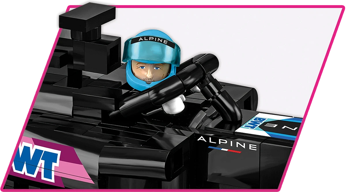 BWT Alpine F1 Team Car A524 Building Block Model 1:26 Scale