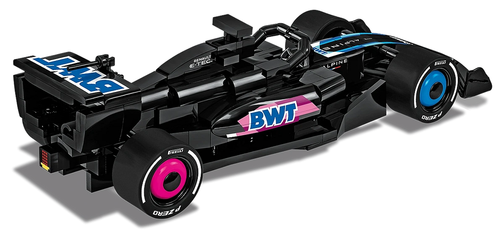 BWT Alpine F1 Team Car A524 Building Block Model 1:26 Scale