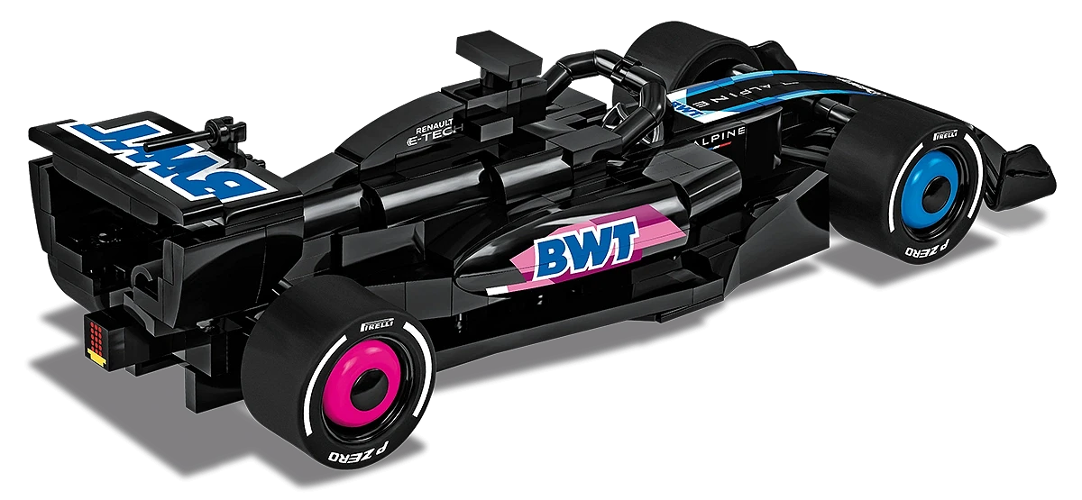 BWT Alpine F1 Team Car A524 Building Block Model 1:26 Scale