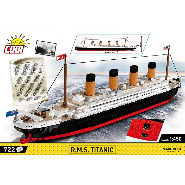 Cobi RMS Titanic 1:450