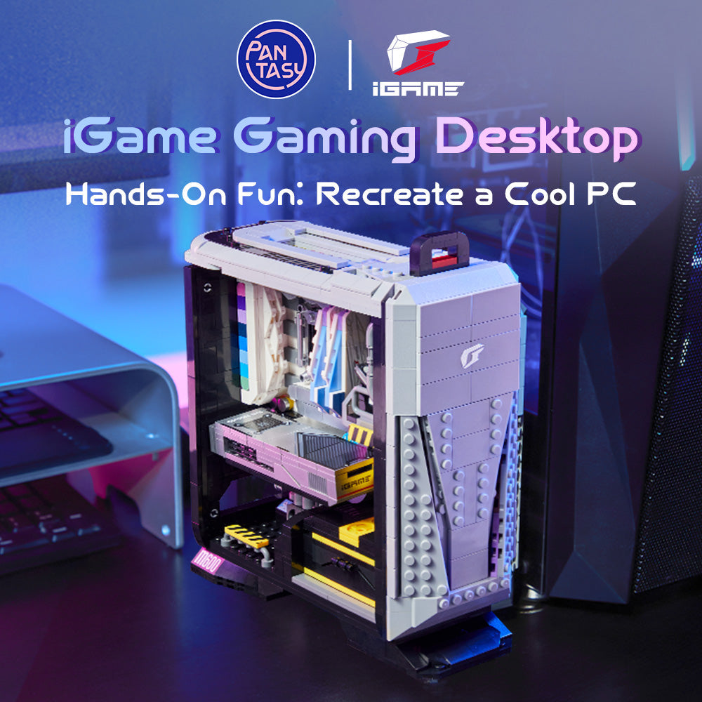 Pantasy X IGAME Gaming Desktop PC Building Block Model Set