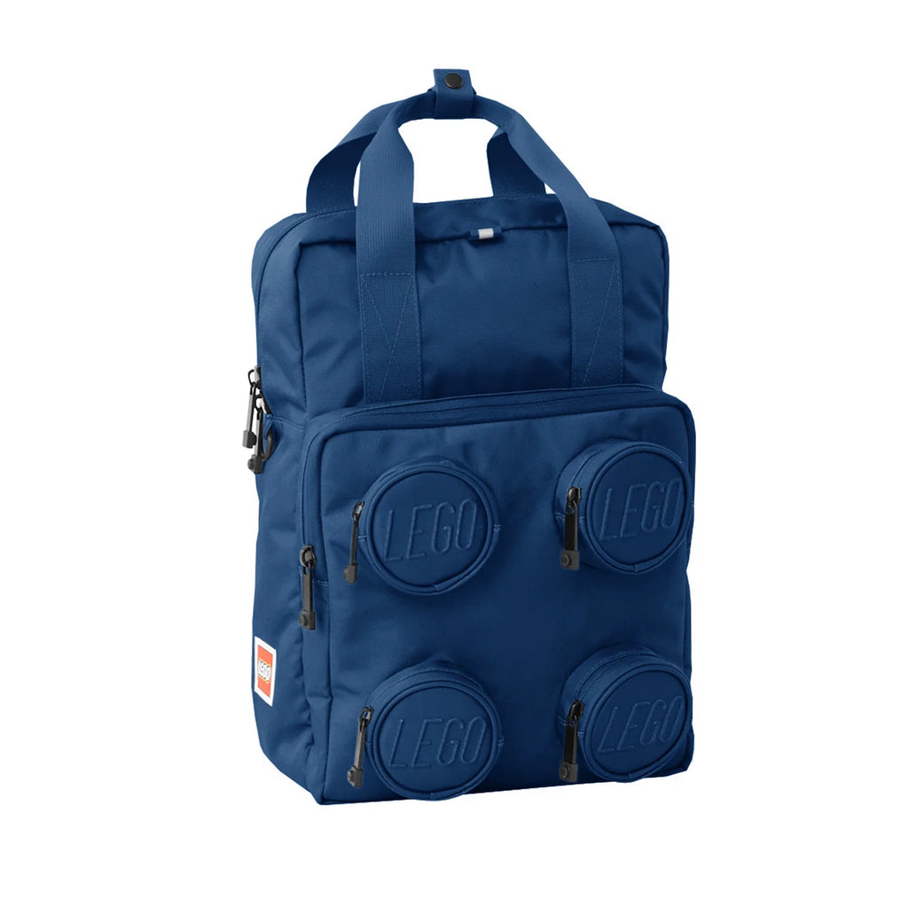 LEGO Adult Backpack Brick Shape 2 x 2 with Zippered Studs