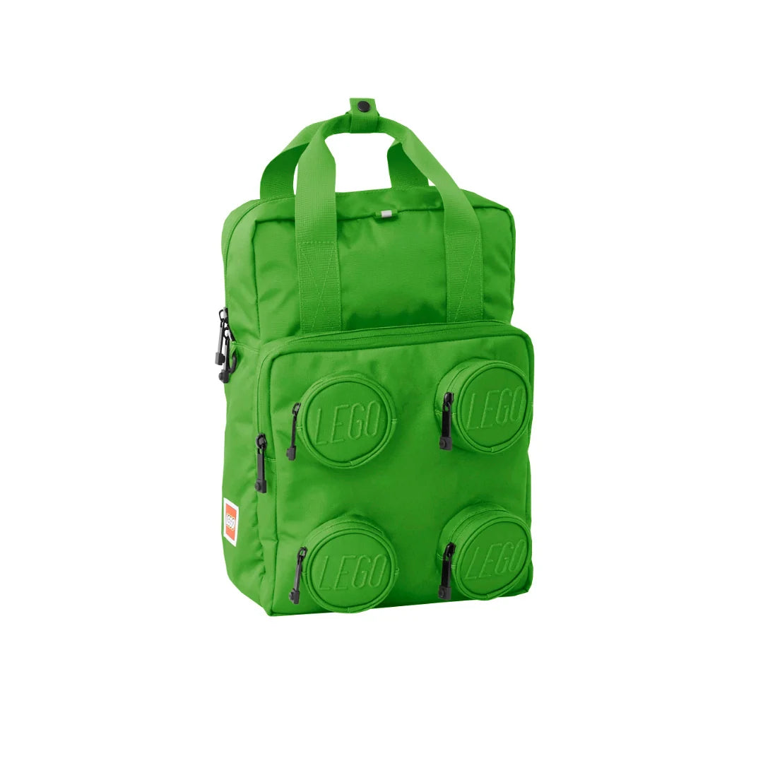 LEGO Adult Backpack Brick Shape 2 x 2 with Zippered Studs