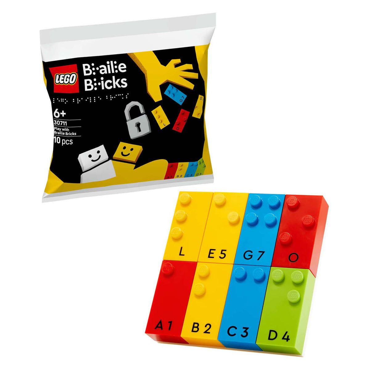 LEGO Braille Bricks 30711