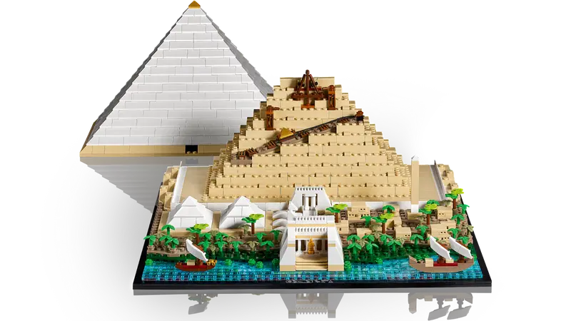 LEGO Architecture Pyramids of Giza