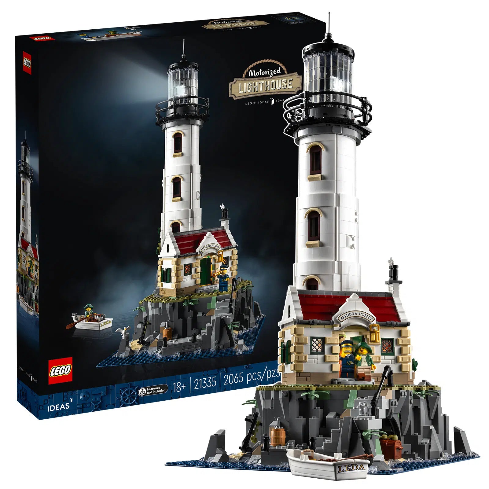 Lego Ideas - Motorized Lighthouse