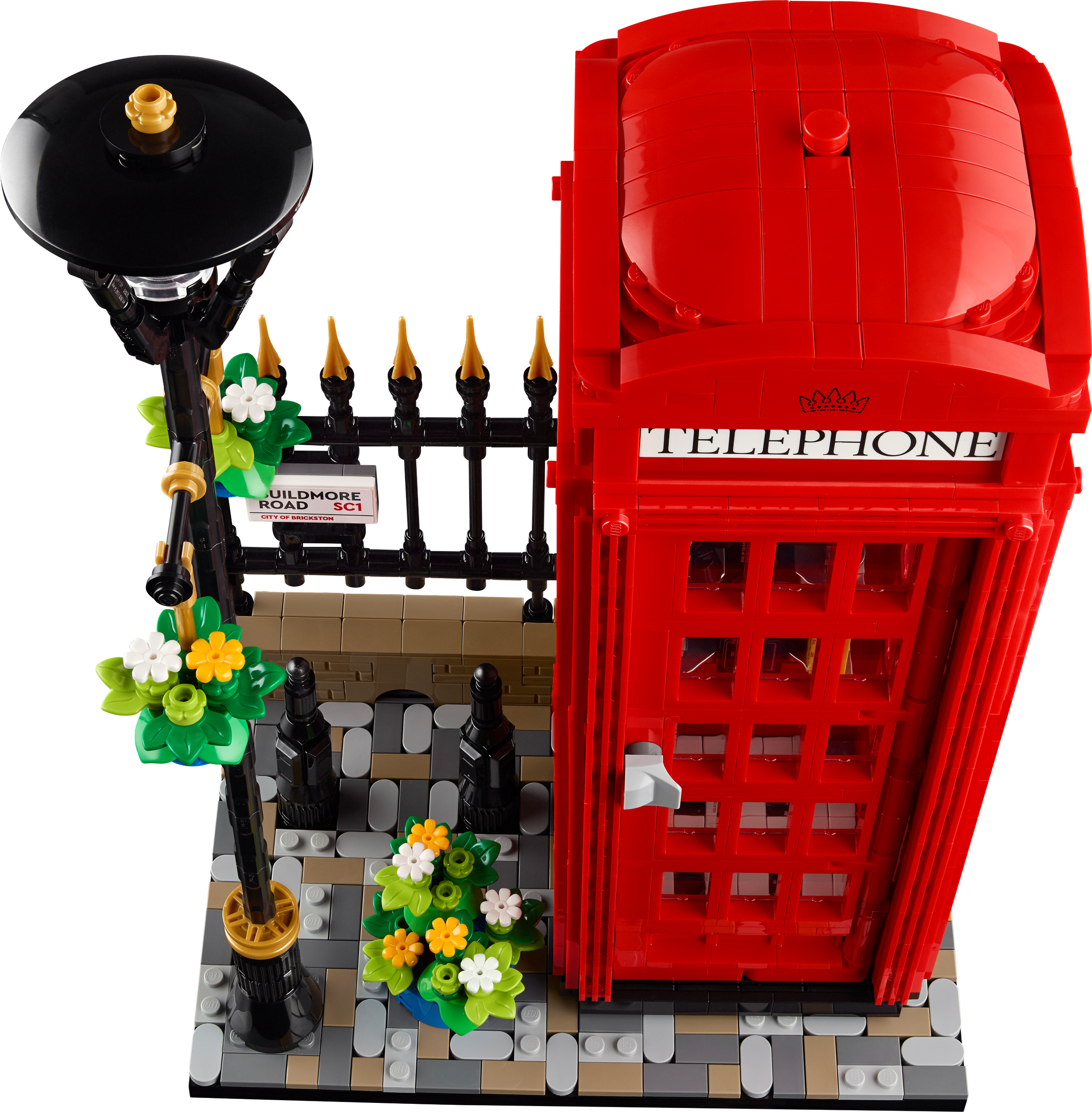 LEGO Ideas Red London Telephone Box 21347 Building Set for Adults
