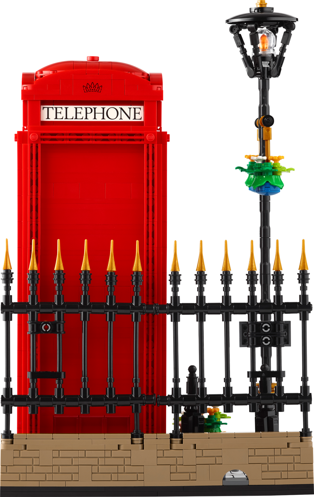 LEGO Ideas Red London Telephone Box 21347 Building Set for Adults