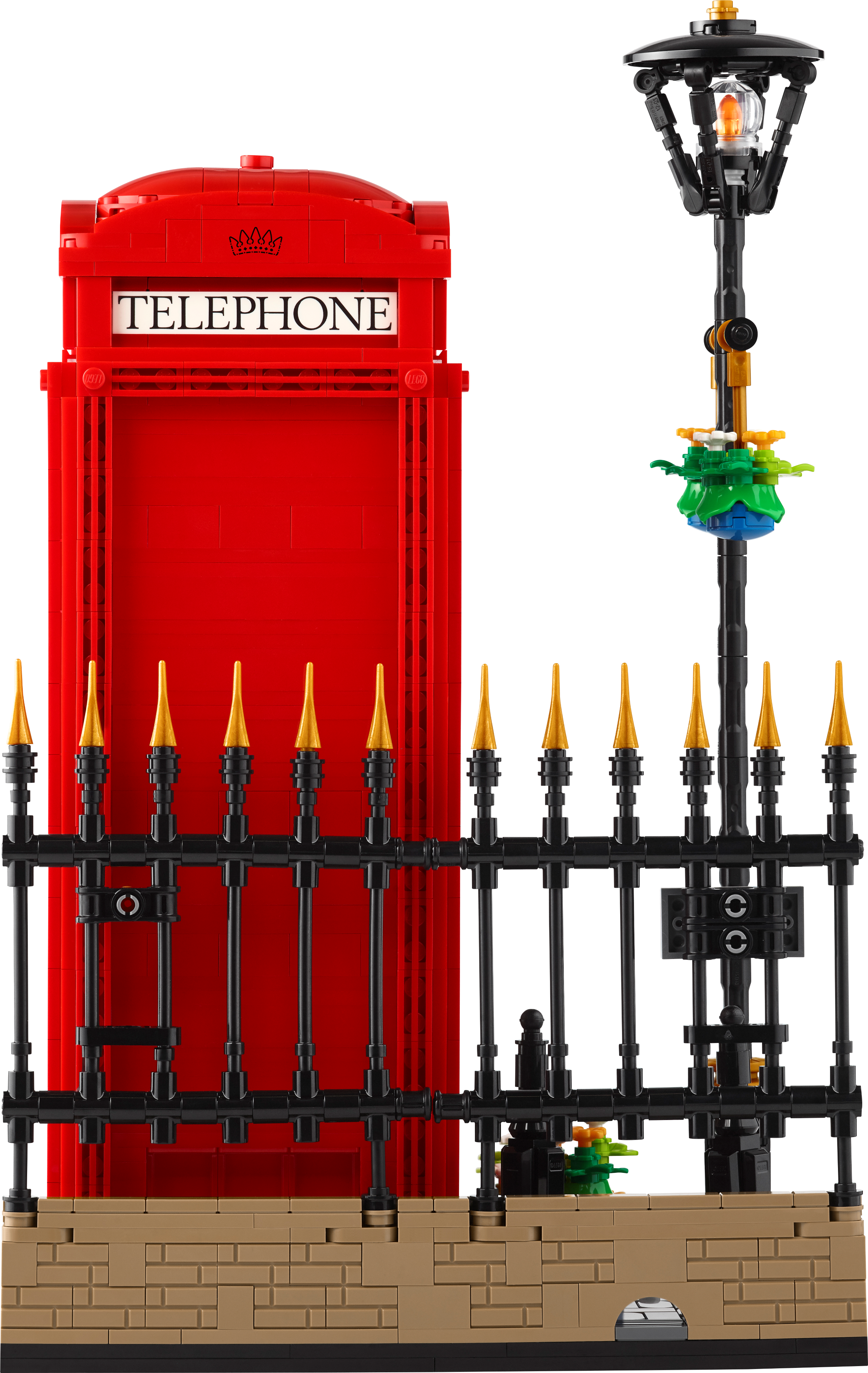 LEGO Ideas Red London Telephone Box 21347 Building Set for Adults