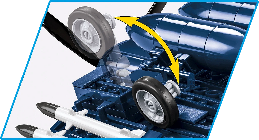 COBI 2417 F4U-4 Corsair Korean War Fighter Aircraft Building Set