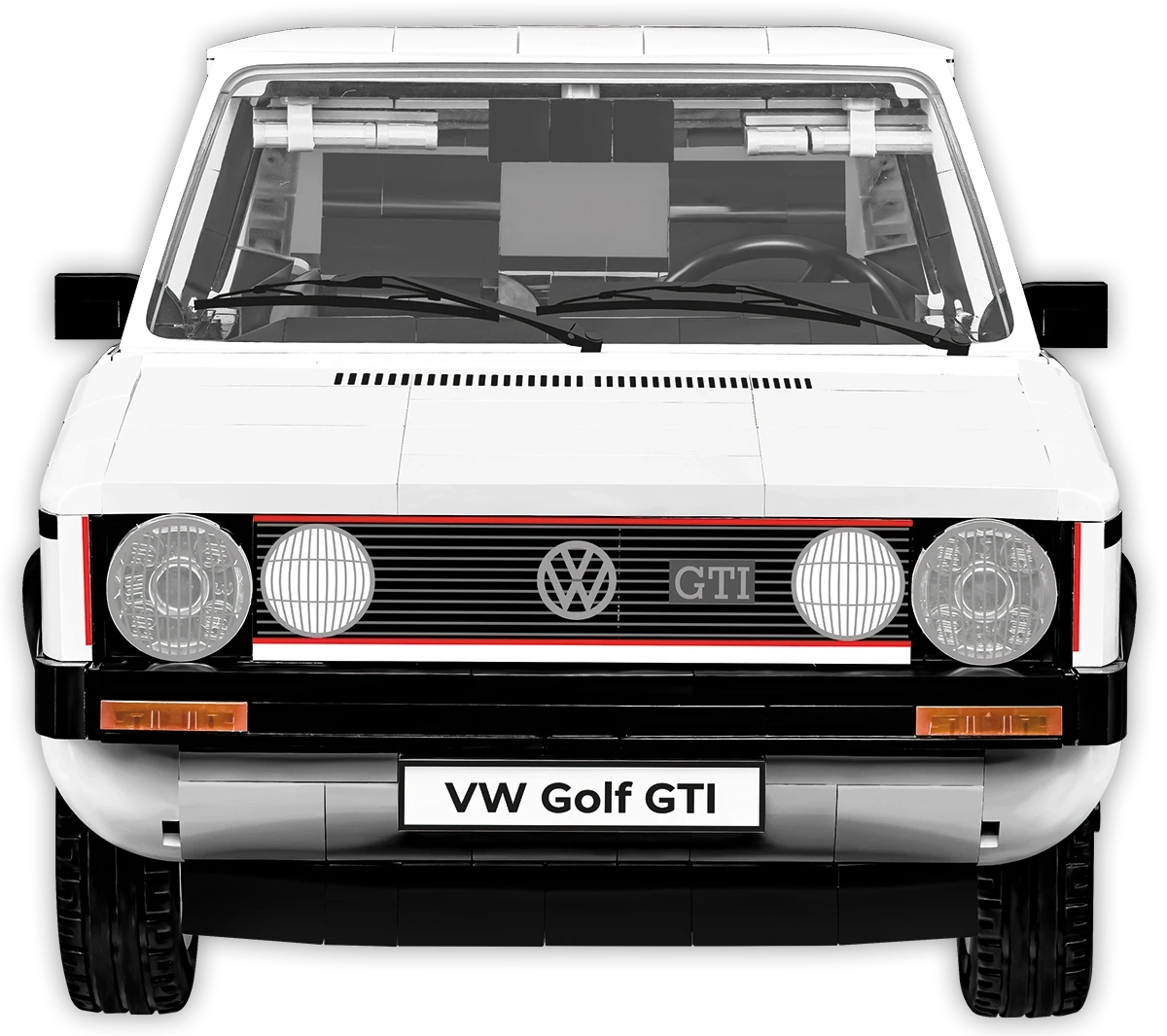 COBI Volkswagen Golf GTI 1976 Executive Edition 1:12 Scale Model Set