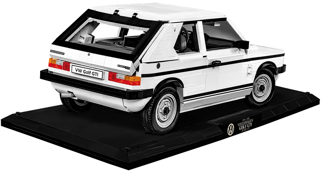COBI Volkswagen Golf GTI 1976 Executive Edition 1:12 Scale Model Set