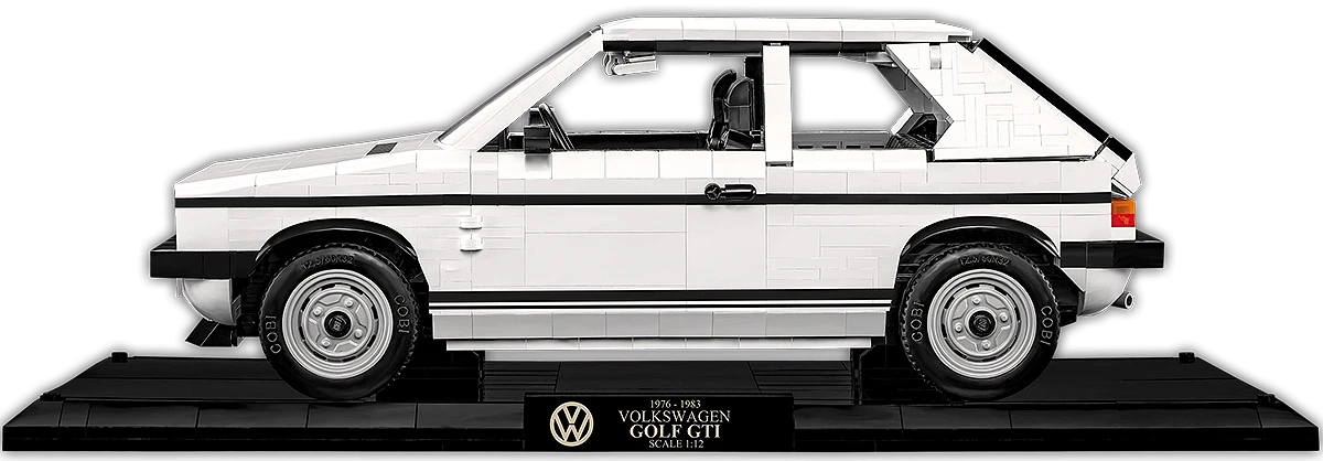COBI Volkswagen Golf GTI 1976 Executive Edition 1:12 Scale Model Set