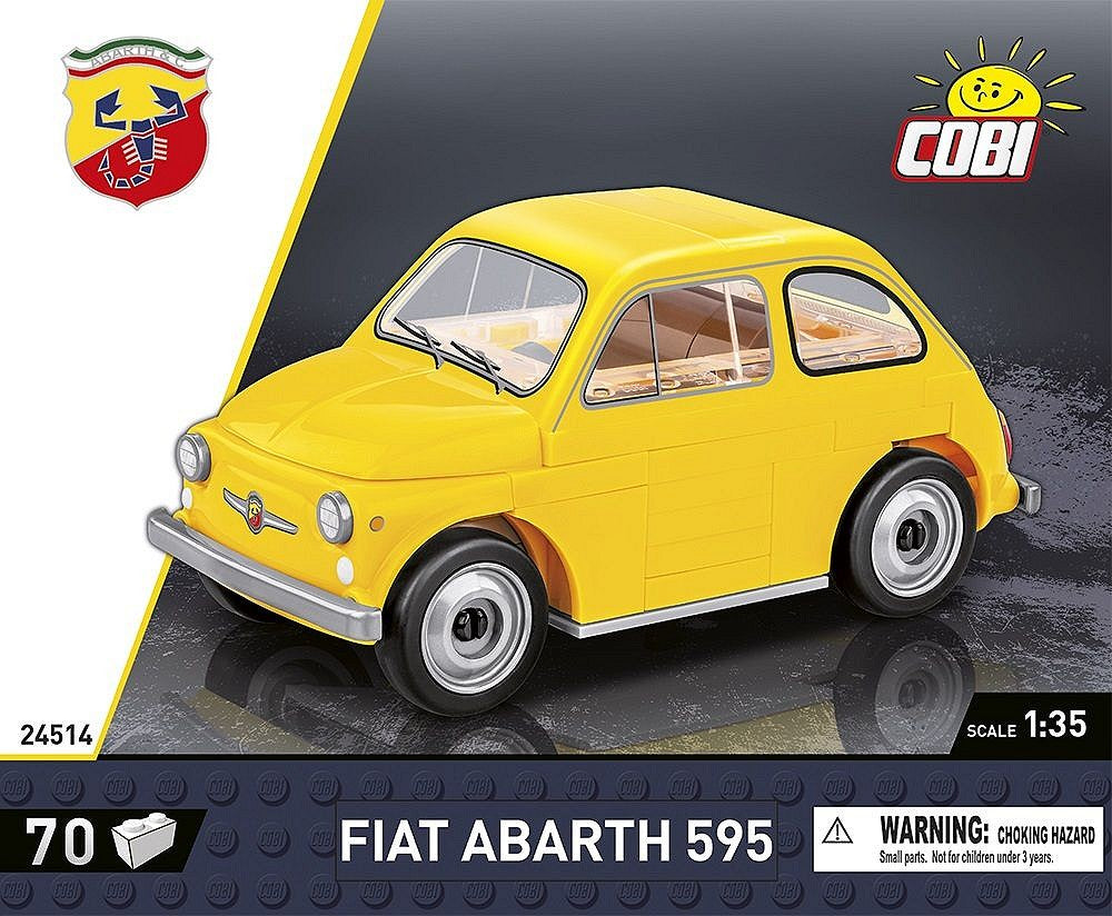COBI Fiat Abarth 595 Scale 1:35 Building Block Set
