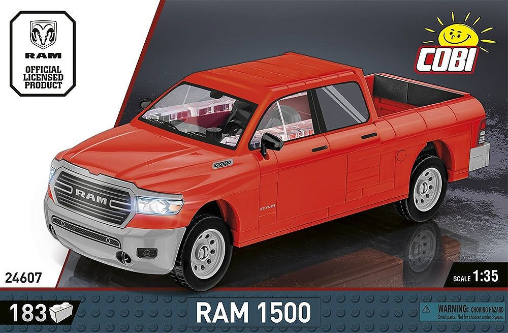 Cobi RAM 1500 Pickup Truck 1:35 Scale 183 Pieces Construction Set