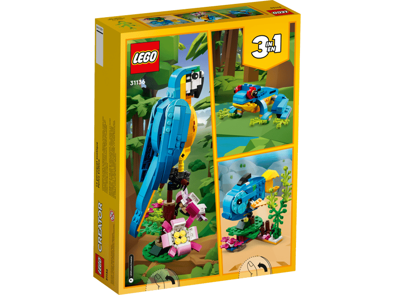 LEGO Creator 3-in-1 - Exotic Parrot - 31136