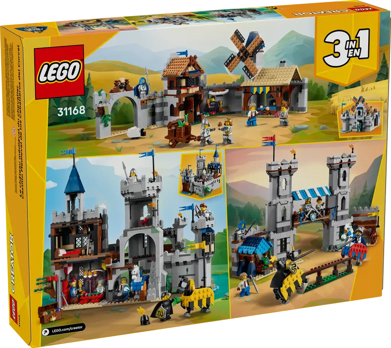 Lego Medieval Horse Knight Castle