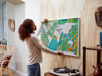 LEGO Art World Map 31203 Wall Decor Building Kit