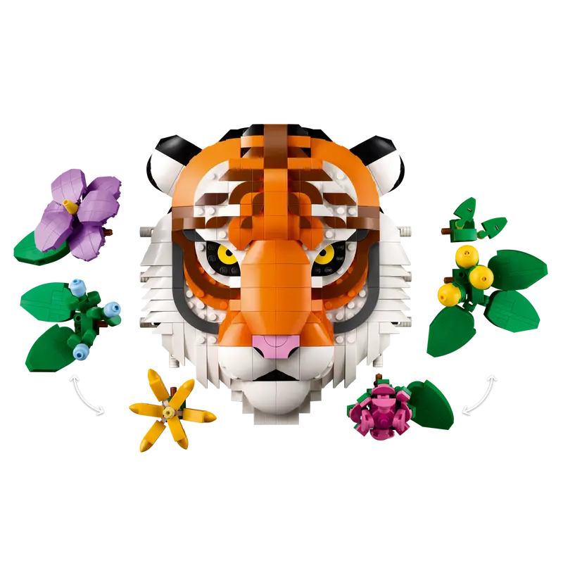 Lego The Fauna Collection - Tiger