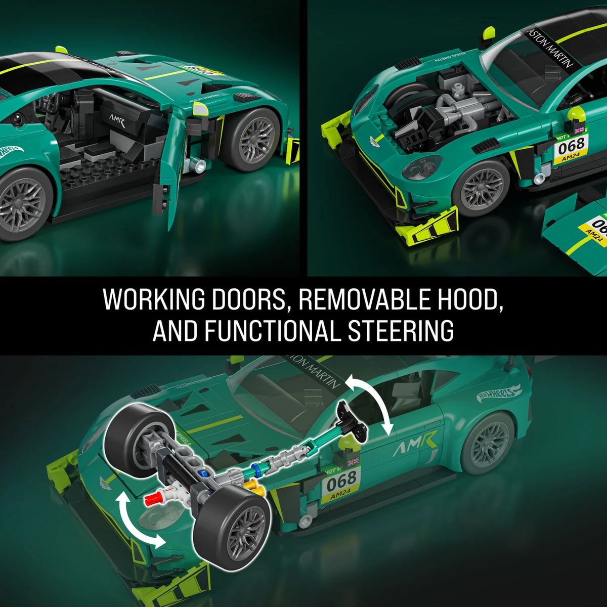 Mega Brands Hot Wheels ’24 Aston Martin Vantage GT3 JLF51