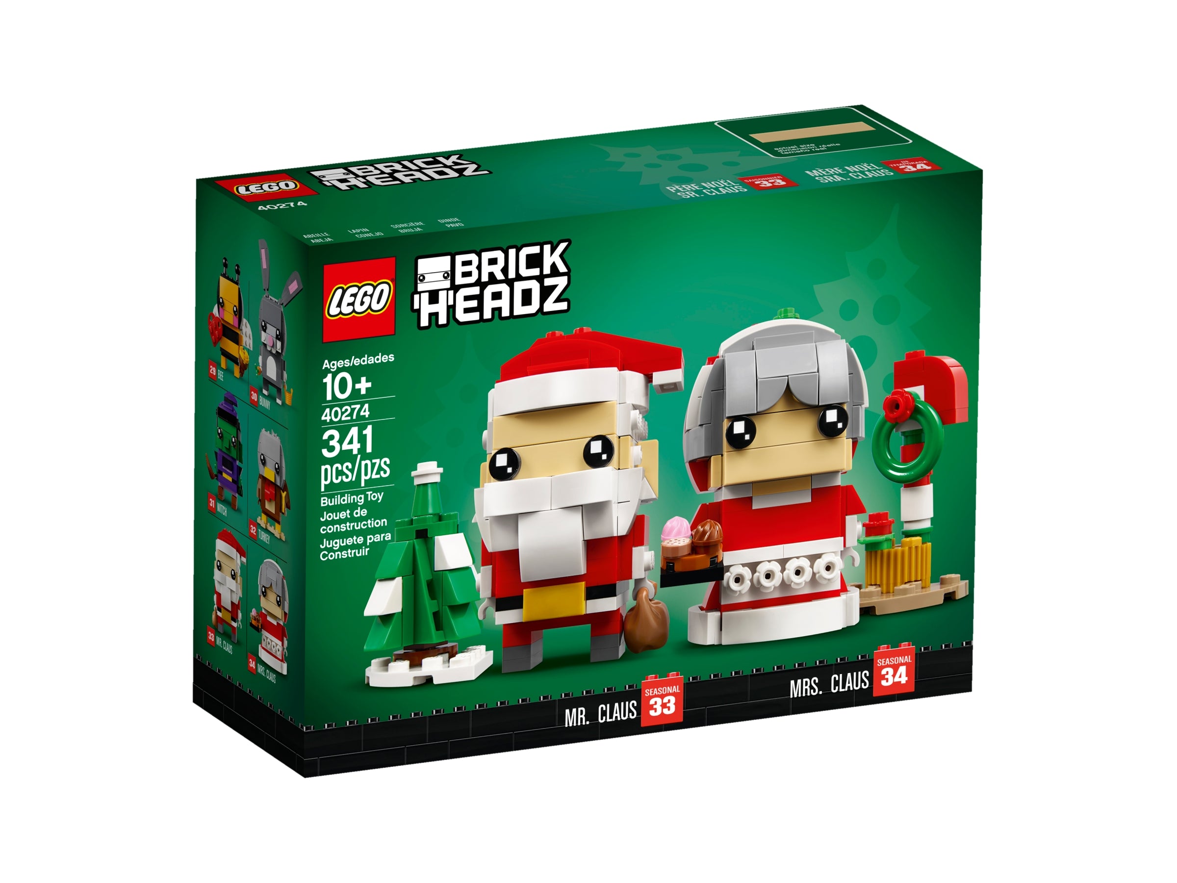 LEGO BrickHeadz - Mr. & Mrs. Claus - 40274