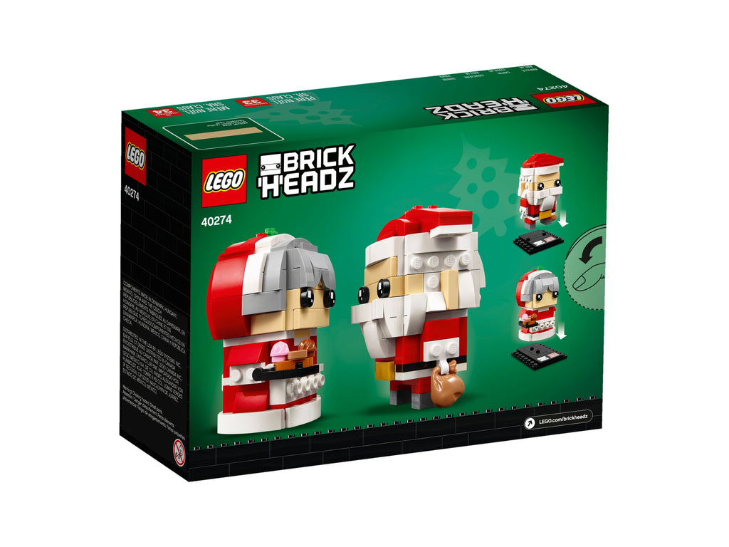 LEGO BrickHeadz - Mr. & Mrs. Claus - 40274