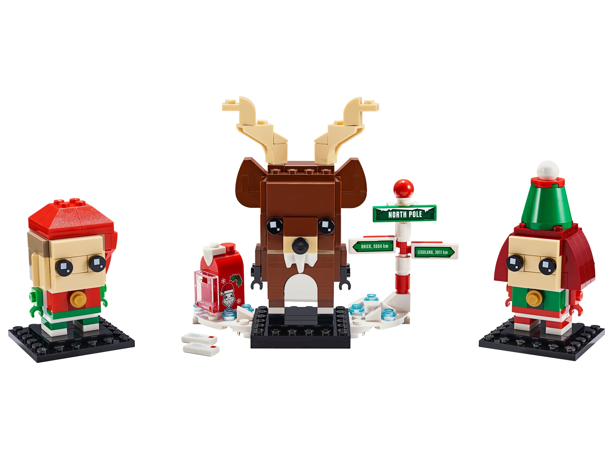 LEGO BrickHeadz - Reindeer, Elf and Elfie - 40353