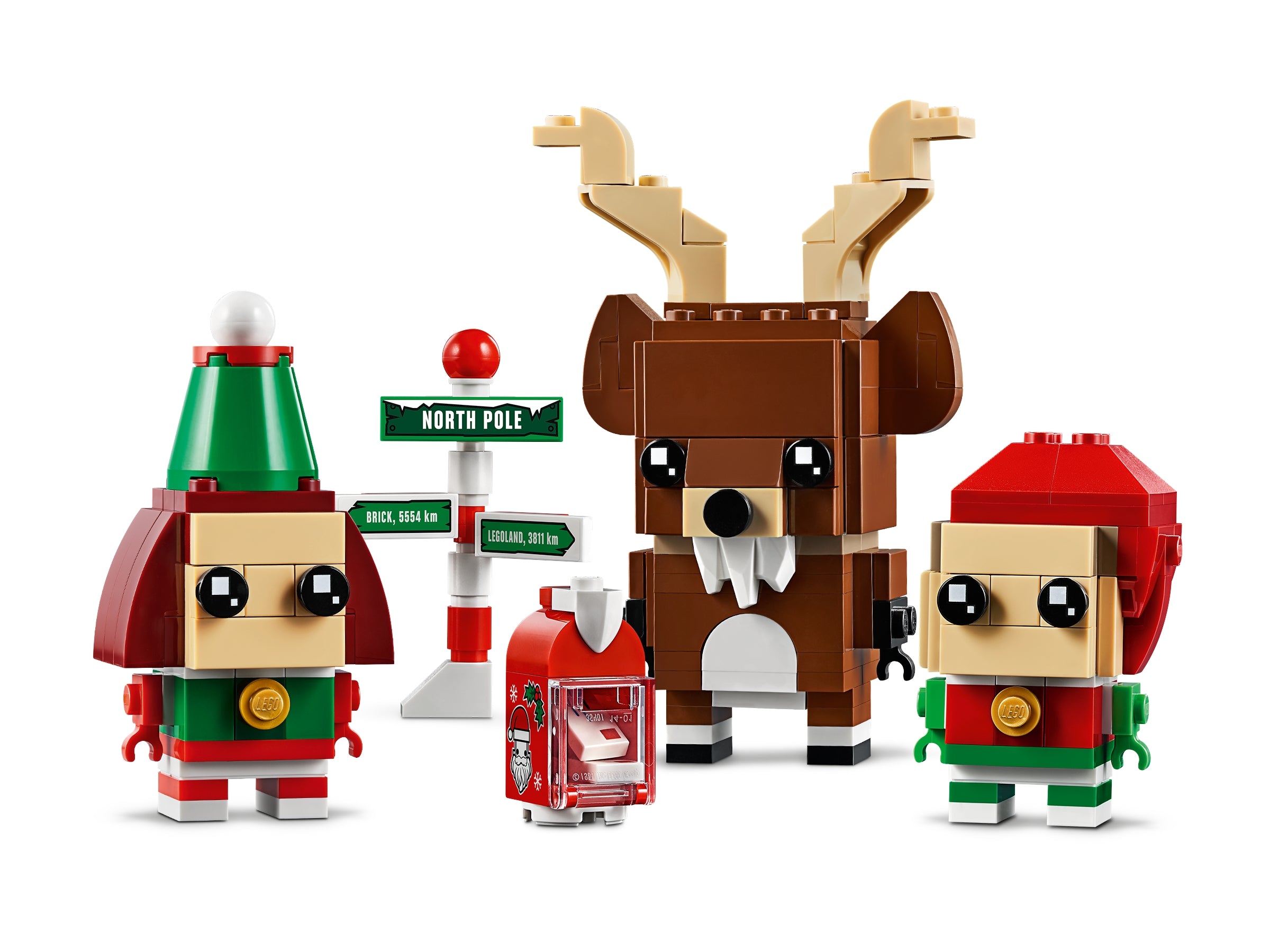 LEGO BrickHeadz - Reindeer, Elf and Elfie - 40353