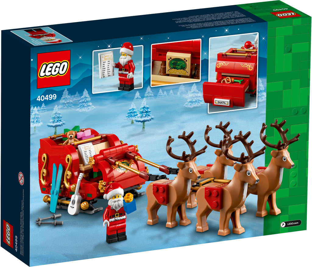 LEGO Santa's Sleigh 40499 Holiday Buildable Toy Set