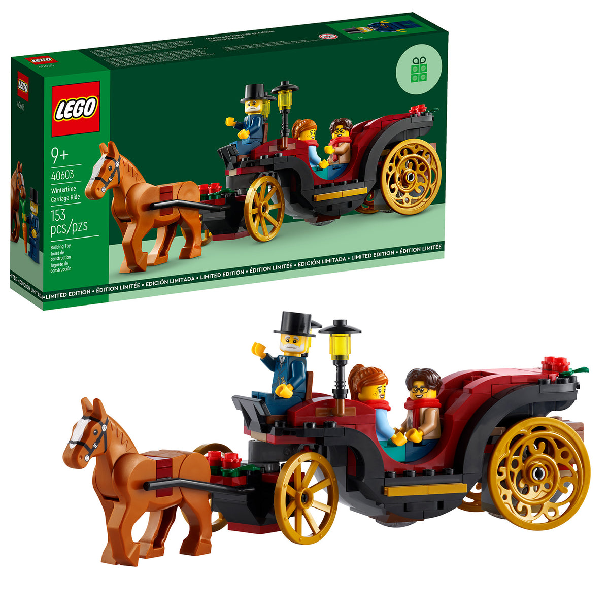 LEGO Wintertime Carriage Ride 40603 building set