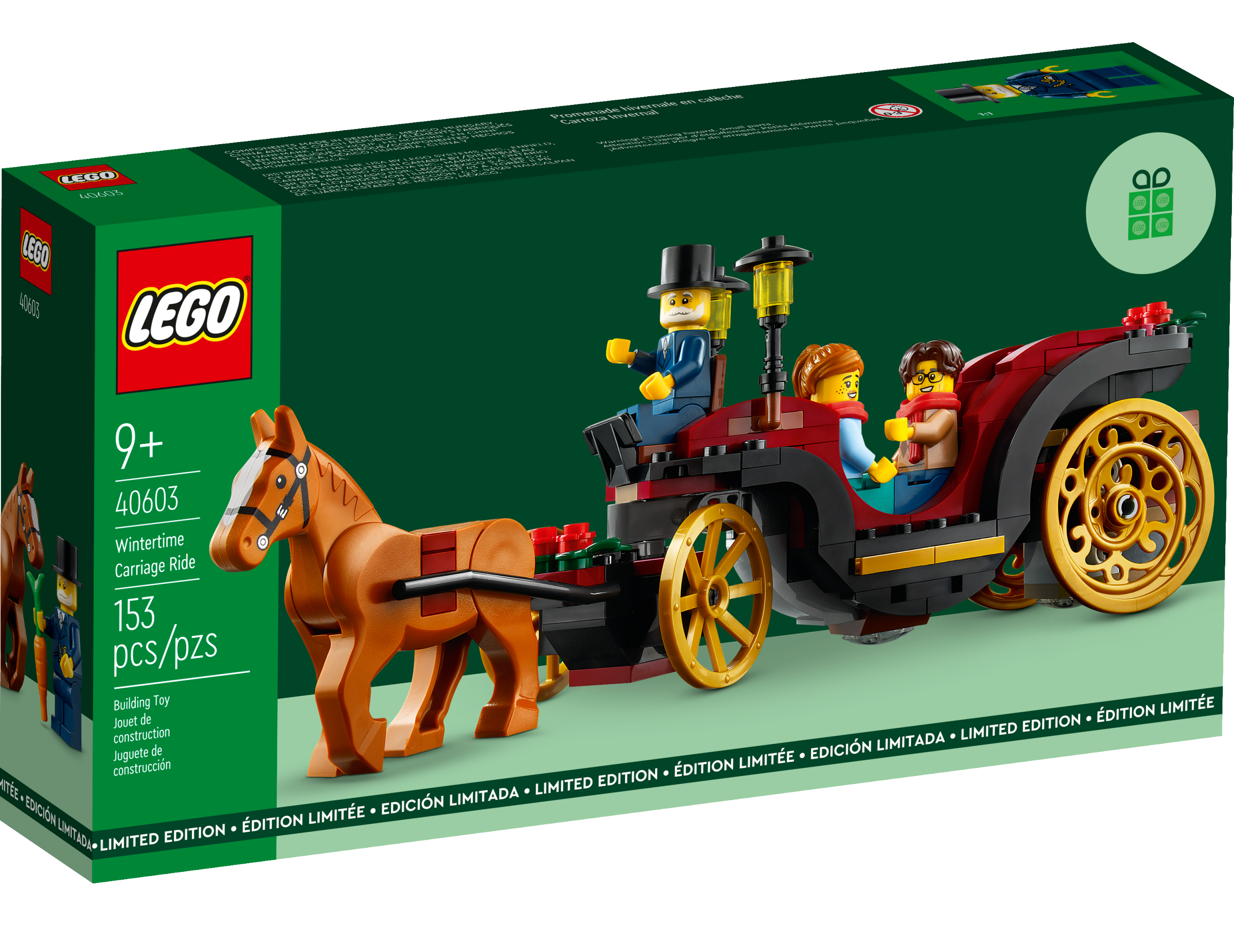 LEGO - Wintertime Carriage Ride - 40603
