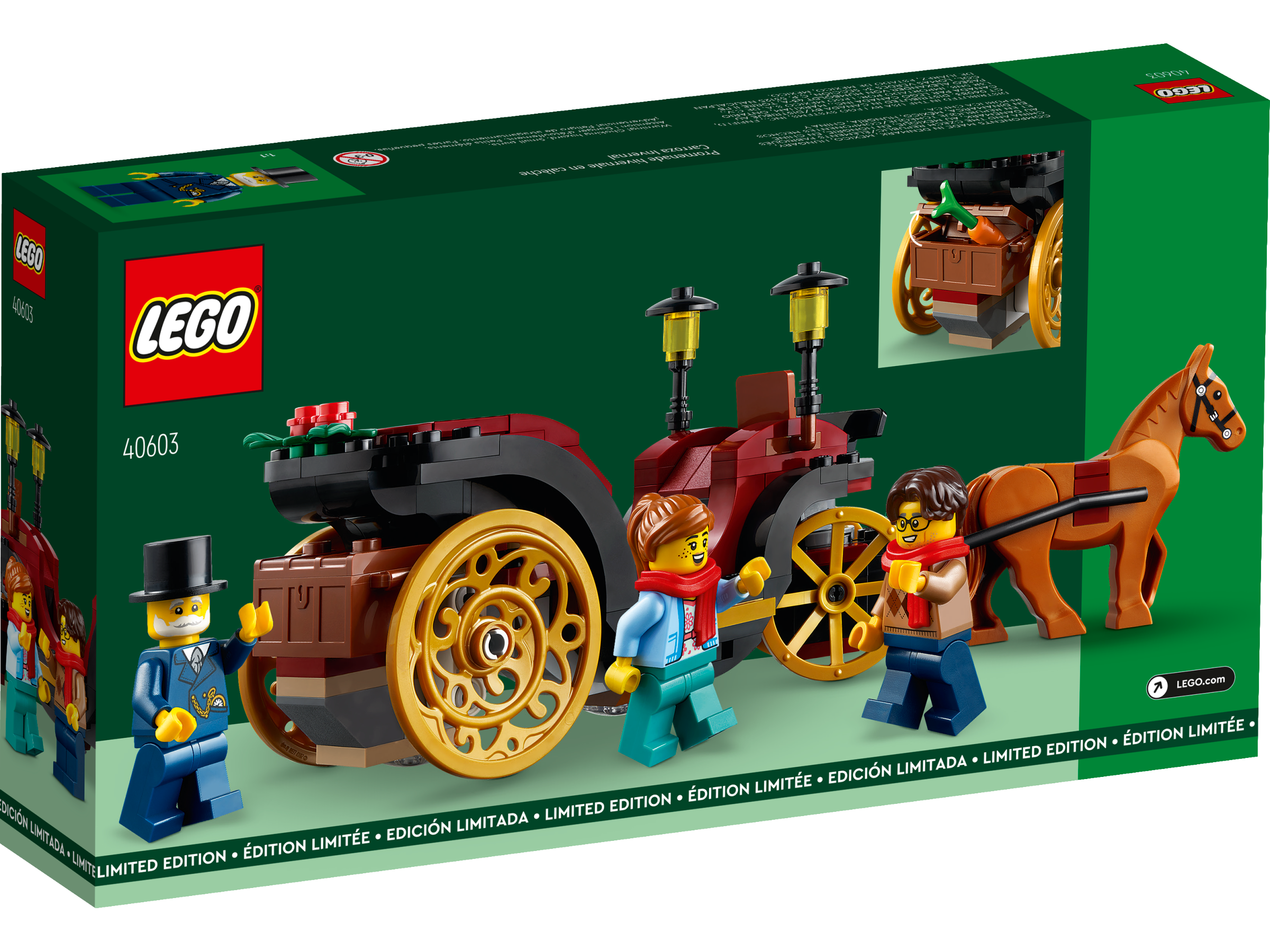 LEGO - Wintertime Carriage Ride - 40603