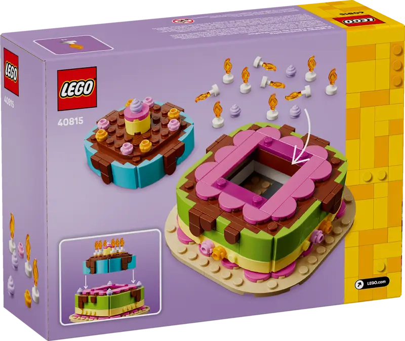 LEGO Birthday Party Cake