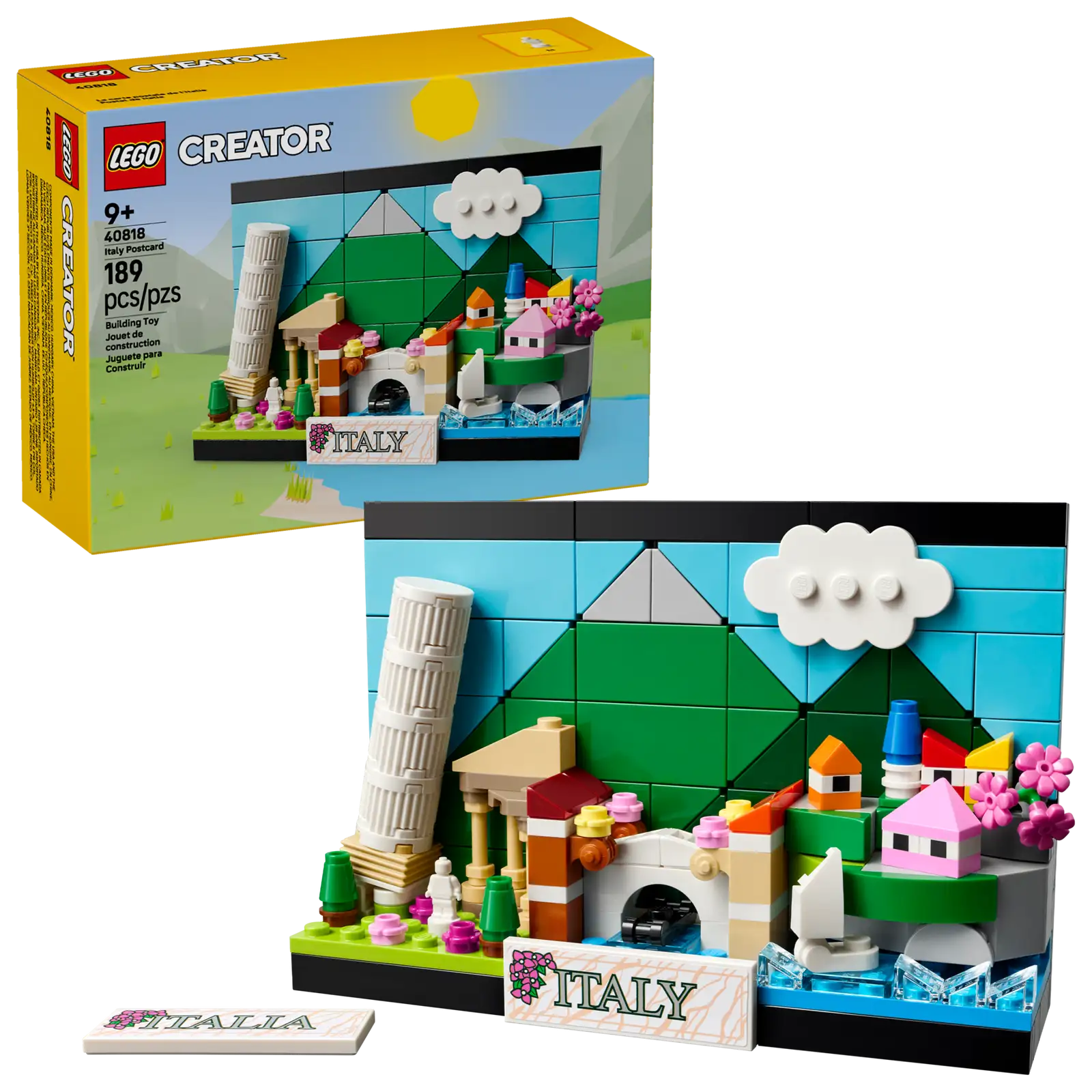 Lego Italy Postcard