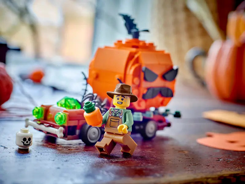 LEGO Jack-O'-Lantern Pickup Truck