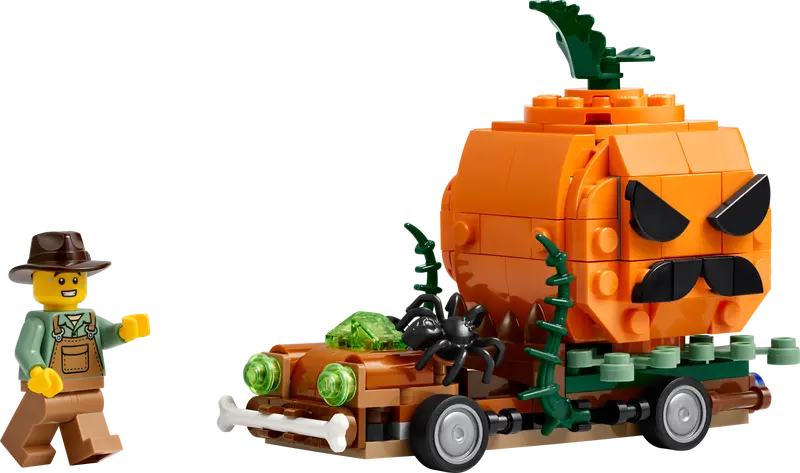 LEGO Jack-O'-Lantern Pickup Truck