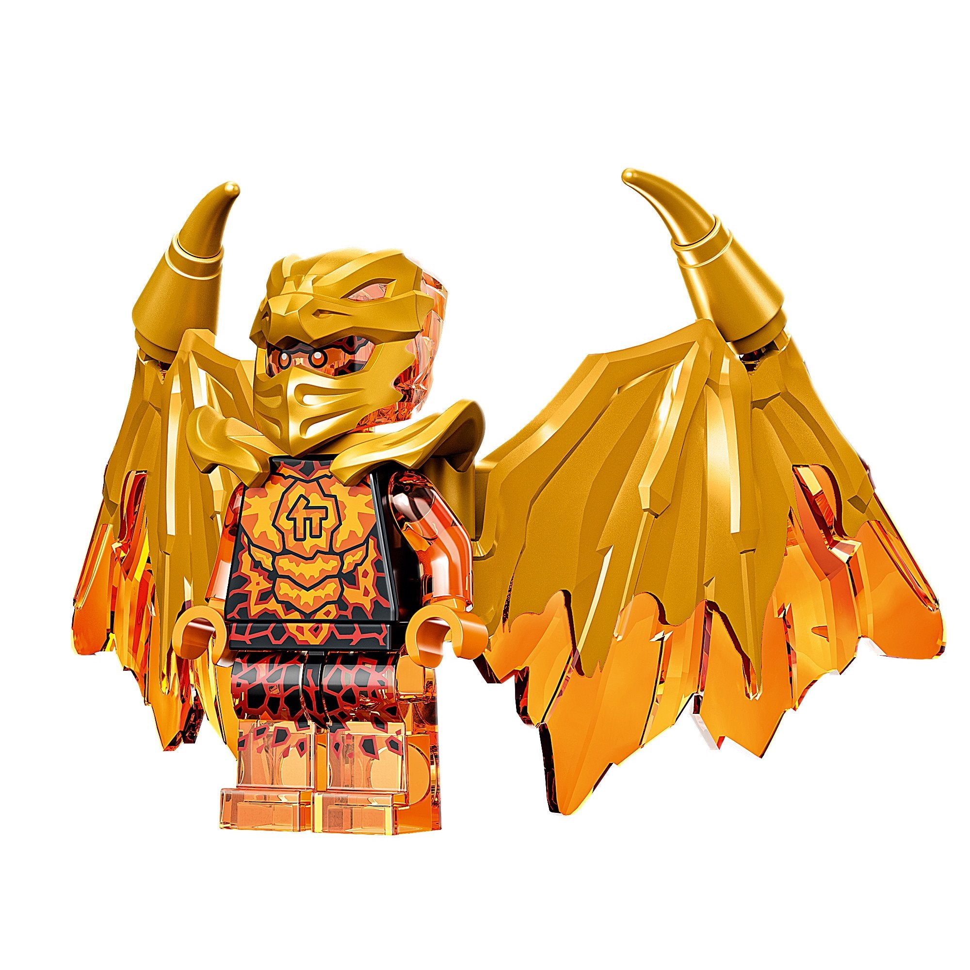 LEGO Ninjago - Crystalized Golden Dragon Cole (Paper Bag) - 892304