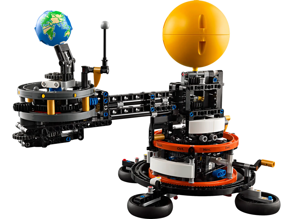 Lego Technic Planet Earth and Moon in Orbit