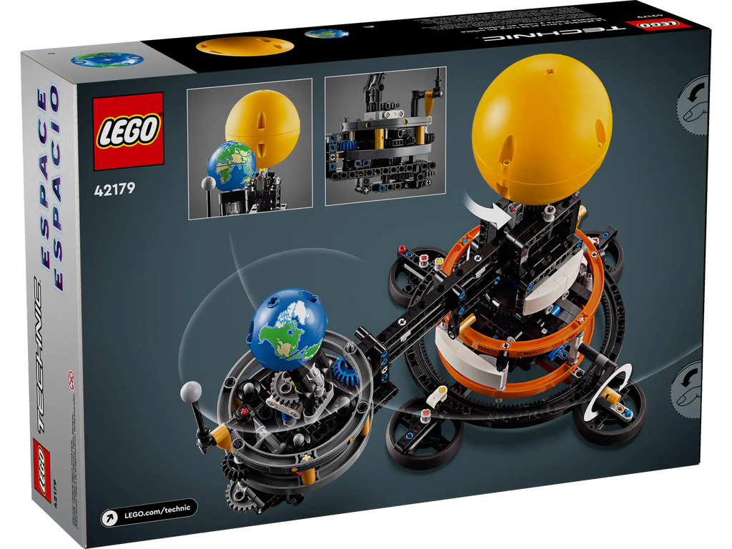 Lego Technic Planet Earth and Moon in Orbit