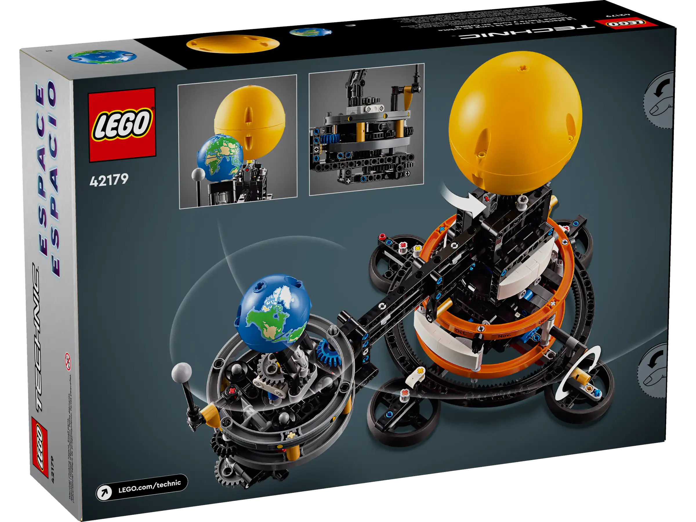 Lego Technic Planet Earth and Moon in Orbit